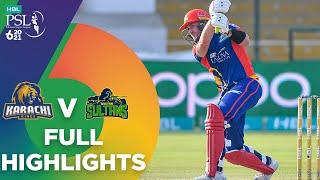 Full Highlights | Karachi Kings vs Multan Sultans | Match 9 | HBL PSL 6 | MG2T