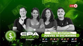 Taller Gratuito EN VIVO de Marketing CPA ORGÁNICO | Mentors Expert