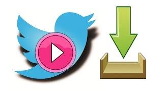 How to save twitter videos on pc