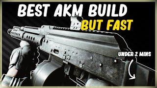 BEST AKM BUILD BUT FAST LOW RECOIL HIGH ERGO GUN BUILD EFT ESCAPE FROM TARKOV UNDER 2 MINS BP PS