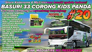 UPDATE 33 CORONG SHARE 20 NADA BASURI 12 NOT BUS KIDS PANDA BAIK RASA KANE! KODENAME & MP3 BUSSID