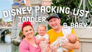 2025 Baby/Toddler Packing List for Disney | Traveling with Baby