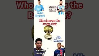 Who deserves the Ballon d’or? #trending #explore #football #soccer #fifa #funny #viral #fyp #foryou