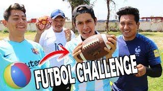 BALONES LOCOS !!! ¡Retos de fútbol con CASTIGO épico!