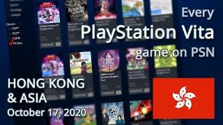 Every PLAYSTATION VITA game on the PlayStation Store (HK)