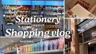 Aesthetic Stationery Shopping Vlog | Muji,Primark & Kenji Store | Back to School Essentials For 2024