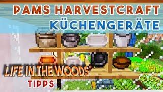 Pams Harvestcraft Werkzeuge und Küchengeräte! Kochen Grundlagen!  Life in the Woods Tutorial Tipps