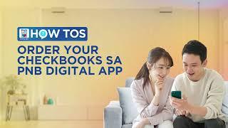 PNB Digital App Tutorial Video Checkbook Reorder