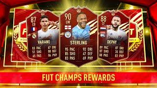 INSANE RED PLAYER PICK FROM ELITE REWARDS - FIFA 21 ELITE FUT CHAMPIONS REWARDS