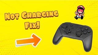 How To Fix Nintendo Switch Pro Controller Not Charging!