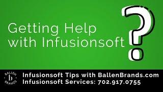 Getting Help with Infusionsoft | Ballen Brands 2018