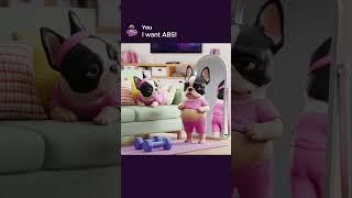 I WANT ABS!! (Animals Ai Edition) #ai #funny #memes