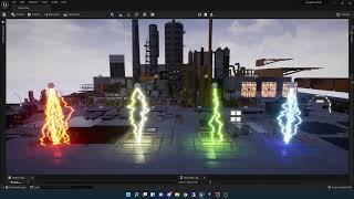 Unreal Ligting VFX with Houdini