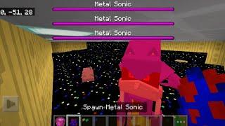 Metal Sonic Corrupted in Backrooms Level 1 || Minecraft PE