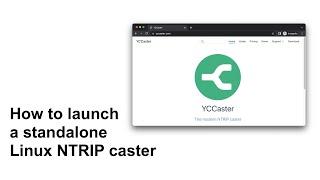 How to launch a standalone Linux NTRIP caster