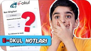 ÖĞRENCİLERİN E-OKUL NOTLARINI İNCELEDİK 