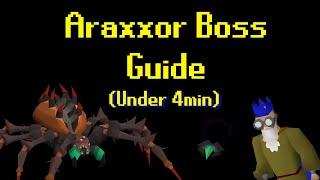 Araxxor Boss Guide! (Under 4min)