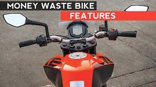 MONEY WASTE BIKE FEATURES | KOI KAAM KE NAHI YE FEATURES | RISHAV ARYA