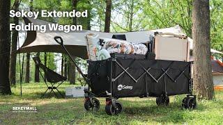 Sekey 4013 Extended Collapsible Folding Wagon Instruction