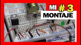 como hacer mi primer montaje de un circuito a control remoto temporizado con lm555 | @PCBWay