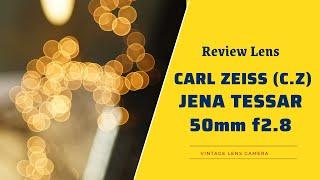 #37 Vintage Lens Review: CARL ZEISS JENA TESSAR 50mm f2.8 Silver M42 - 8 Blade (Bubble Bokeh) mflens