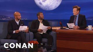 Keegan-Michael Key, Jordan Peele & Conan Reenact A Scene From "Keanu" | CONAN on TBS