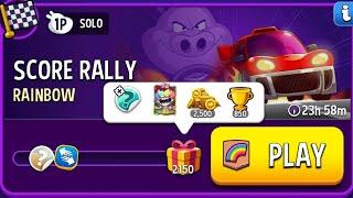 match masters solo challenge rainbow score rally today | match masters