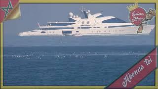 Huitième plus grand yacht privé du monde au large de RABAT !