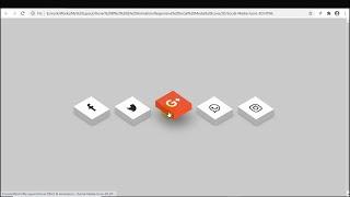 CSS Isometric Social Media Icons   CSS3 Icon Hover Effects   Html Css 3D Icon Hover Effects