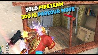 SOLO FIRETEAM: 300 IQ PARKOUR vs CAMPER (ROS GAMEPLAY)