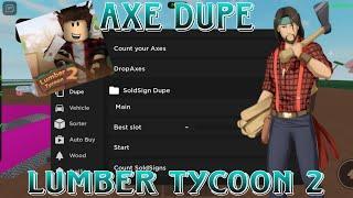 Lumber Tycoon 2 Dupe Axe Script | Delta Fluxus