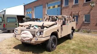 FOX RRV Jankel Rapid Response Vehicle technical review Belgian Army Special Forces