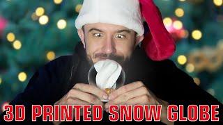 Design Your Own Snow Globes Using 3D Printing | DIY Snow Globe Kits