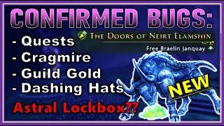 BUGS & NEWS: Free Braelin, Cragmire, Gold, New Mount, Harvester, Trade Bars, Astral LB - Neverwinter