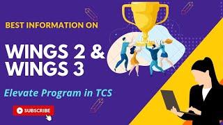 What is Wings2 & Wings3 in Elevate? Eligibility | Preparation | TCS | Rewards | career growth in tcs