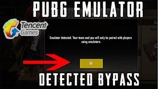 PUBG EMULATOR DETECTED BYPASS NEW METHOD