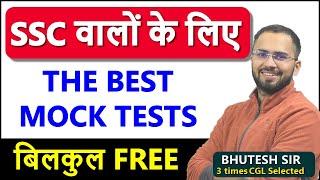 Best, Relevant, Free Online Mock Tests for SSC CGL, CHSL, MTS, CPO Best App for SSC