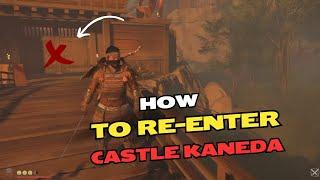 How to Re-enter Castle Kaneda | Ghost of Tsushima Guide - 2024