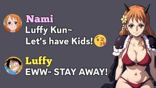 If Luffy and Nami were Home Alone...