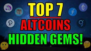 7 Altcoin Gems Ready to EXPLODE in 2021! | Get Rich With Crypto | Top Cryptocurrency News!