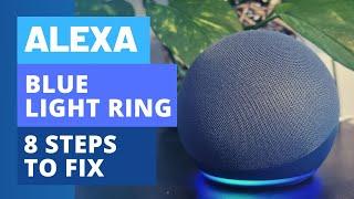 8 Steps to Fix the Alexa Blue Spinning Light Ring