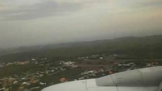 Martinair MP 661 Landing Curacao Martinair B767-300ER