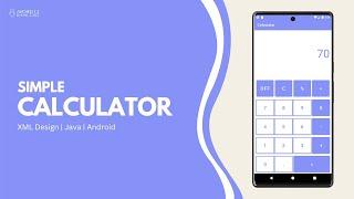 Calculator App in Android Studio using Java | Android Knowledge