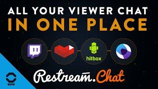 Connect Twitch and YouTube Gaming Chat Together With Restream.io Chat