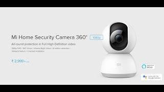 Mi Home Security Camera 360° 1080P | 2700 with Offer | Review in Tamil