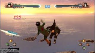 Rock Lee Infinite Air Combo [Naruto Shippuden Ultimate Ninja Storm 4]