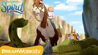 Snake Attack! | SPIRIT RIDING FREE | Netflix