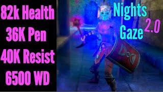 ESO SUPER SCARY STATS82000 Health Nightblade PVP Theory Build Update 44