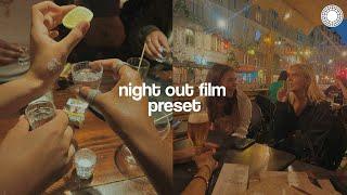 Night out film | Instagram feed | vsco free filter tutorial