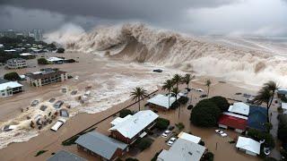 Tragedy in Australia! Giant waves and storm Alfred destroys property in Queensland